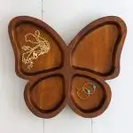 [DSH000060] Carved Wook Trinket Butterfly