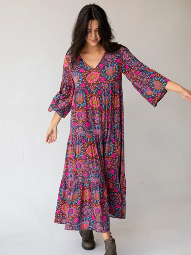 [LHDRS002450] Charlotte Maxi Dress XS Black