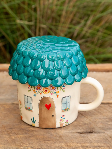 [MUG000104] Cottage Mug Cup of Cozy