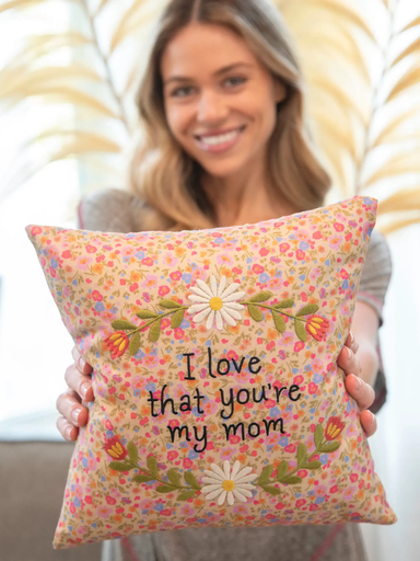 [PLW000096] Embroidered Giving Pillow Friends