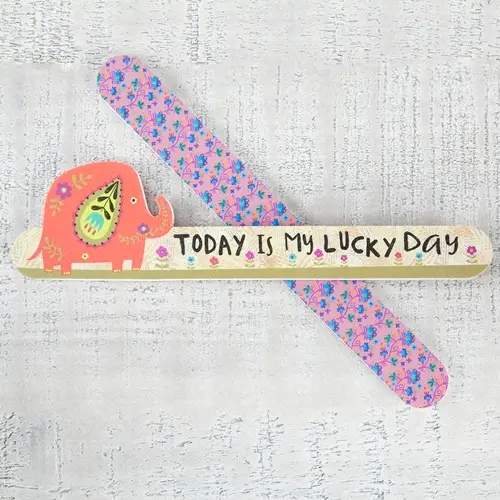 [EMBS006] Emery Board S/2 Elephant Lucky Day