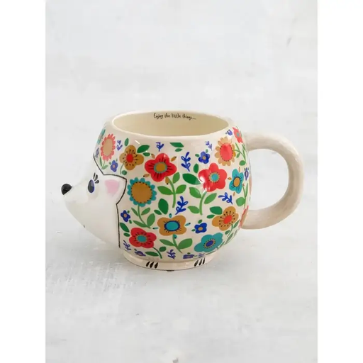 [PDSH090] Folk Art Dishes Hedgehog Frien