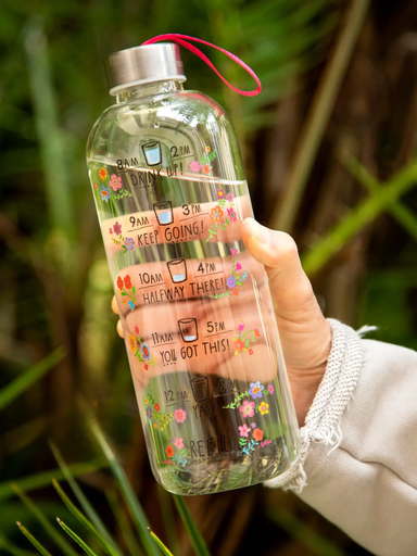 [GWB001] GLASS WATER BOTTLE