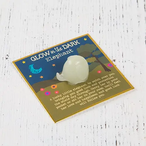 [TKN074]  Glow in dark Elephant