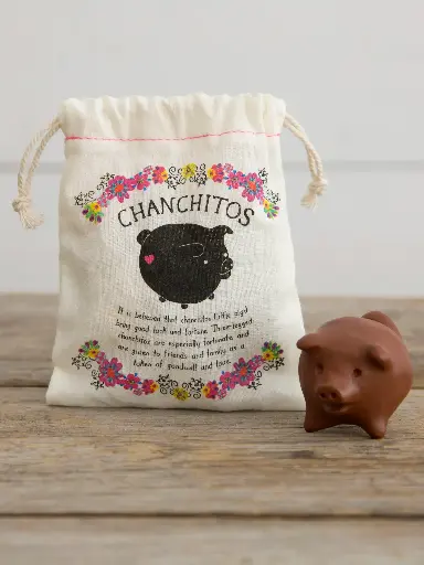 [TKN000027] Cerdo de la suerte de tres patas