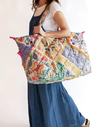 [BAG000196] Puffy Weekender Bag Mandala