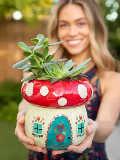 [PLNT000030] MUSHROOM PLANTER