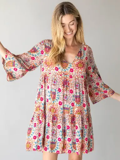 [LHDRS002880] Charlotte Dress L Short