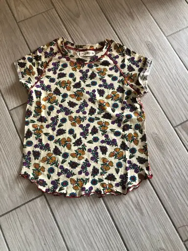 [TEE001513] Camiseta Lily XS London Blosson Marfil