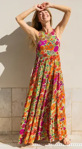 [LHDRS000774] Vestido halter Halle S