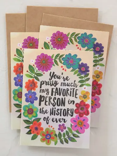[CARD000024] Juego de tarjetas para cajón de regalos Persona favorita
