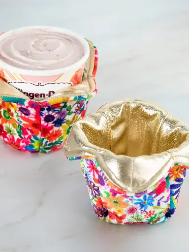 [KTT000147] Helado acogedor floral brillante