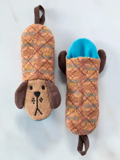 [KTT000198] Funda para asa de olla con forma de perro
