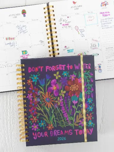 [DSK000069] Agenda 17 meses 2025 2026 No Olvides