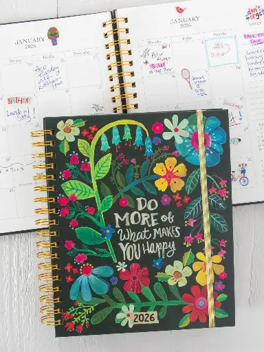 [DSK000067] Agenda 17 Meses Haz Mas de lo que te hace Feliz