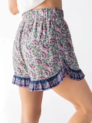 [SHRT000163] Shorts Levántate y Vamos con volantes M