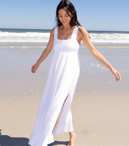 [LHDRS003108] Tricia Maxi Dress Blanco M