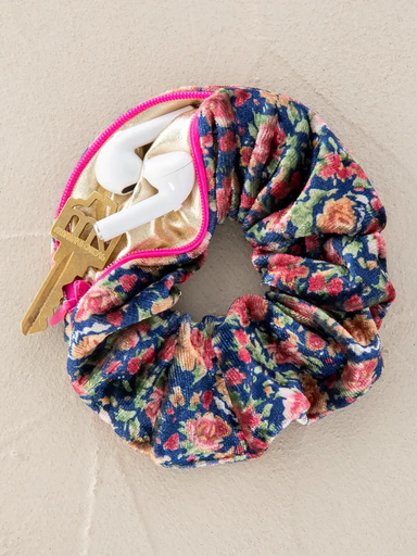 [HDBN000043] Hideaway Scrunchie Red