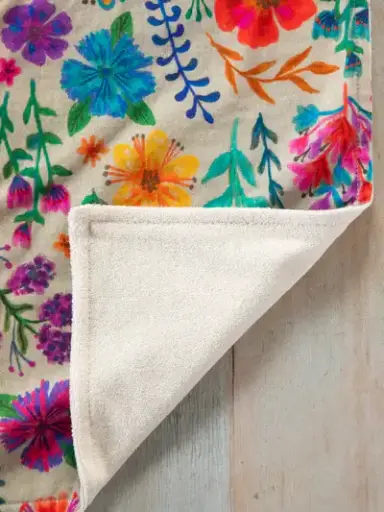 [BBW000200] Bandana Boho roja de parches