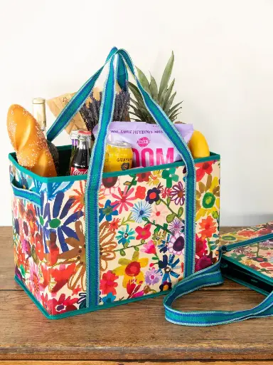[GBAG000180] BOLSA EN PLASTICO RECICLADO PARA COMPRAS