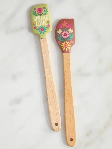 [KTT000117] Mini Spatula Set Spread Love Floral