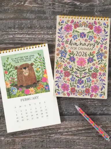 [DSK000085] Calendario 2026 Vivan Felices