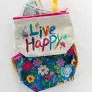 [BSKT000038] Estuche Impermeable Reversible Small Vive Feliz