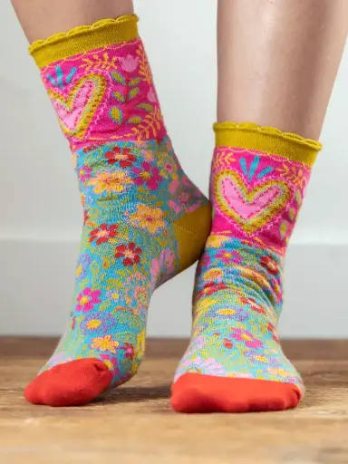 [SOCK000140] Medias de Corazon 