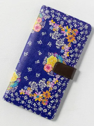 [COG00003] Portadocumentos azul tropical en piel vegana