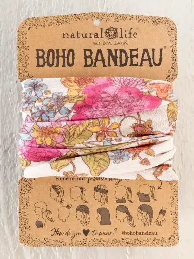 [BBW000211] Bandana moradita Jardin Ingles