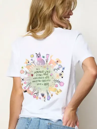 [TEE002052] Teeshirt Confortable Perritos S