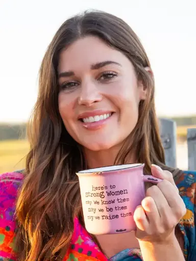 [MUG452] Tazon un brindis por ti Mujer fuerte