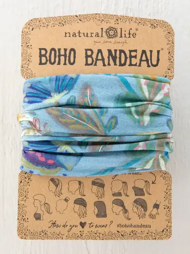 [BBW000168] Boho Bandeau Floral mandala en jardin