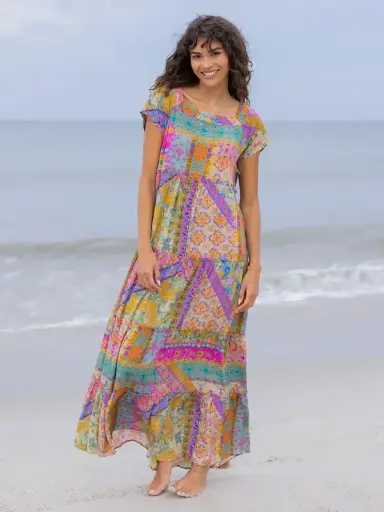 [LHDRS003437] Vestido Betty XXL  Floreado