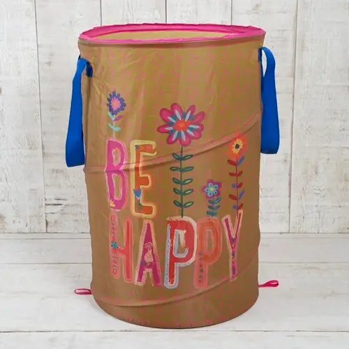 [HMP004] Laundry Hamper Be Happy
