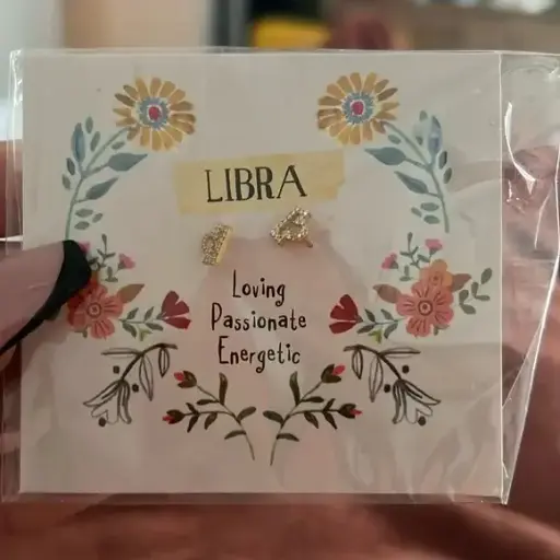 [ERNG096] LIBRA EARRINGS
